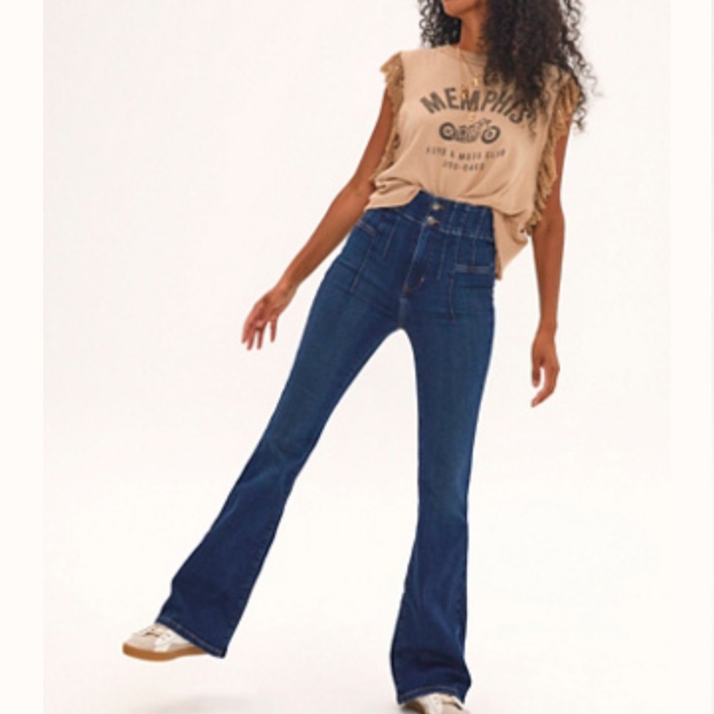 Jayde flare blue  jeans